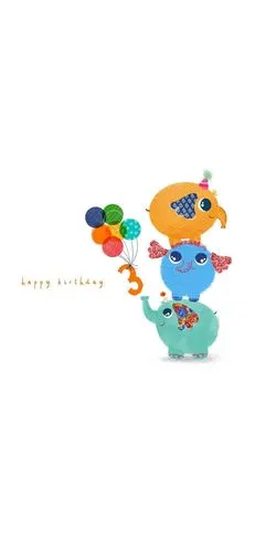 卡通小动物插画