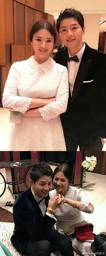 宠妻狂魔宋仲基ins上与宋慧乔的合照真的是配一脸啊