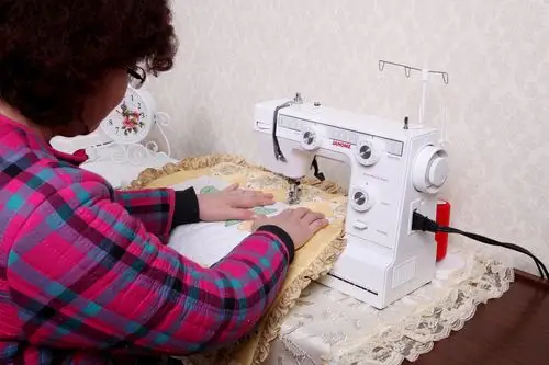 392现货真善美电动多功能家用缝纫机l-392 吃厚锁边进口99%金属