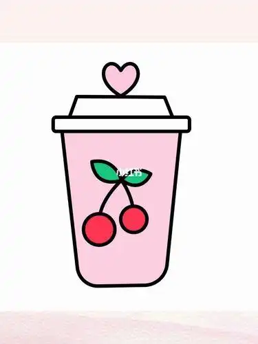 卡通奶茶简笔画卡通奶茶简笔画画法