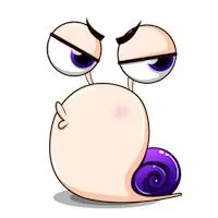 蜗牛头像呆萌卡通图片_微信头像图片大全