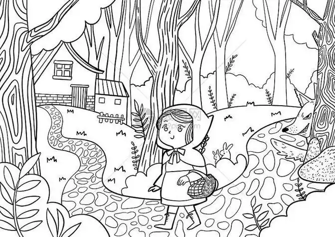 简笔画童话故事海底世界里的美人鱼公主简笔画画法步骤教程9张奇奇怪