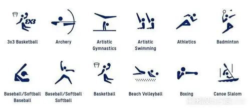 东京2020奥运会象形图吉祥物