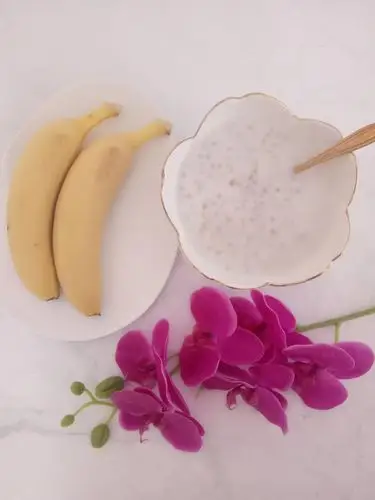 香蕉 牛奶西米露