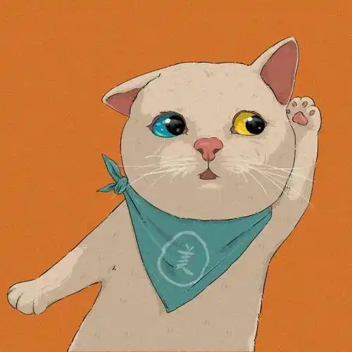 猫右卡通猫咪情侣头像可爱猫咪头像