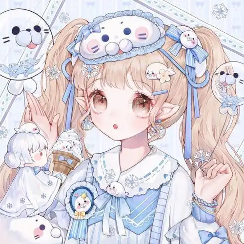 动漫女头  洛丽塔/华丽/可爱/女仆/嫦娥  #少女心##头像##cospla