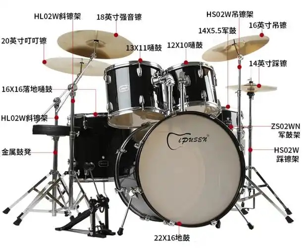 儿童用一千多ipusen架子鼓行吗?