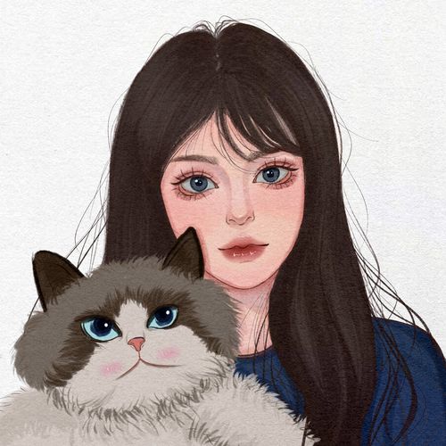 个性水彩手绘头像定制约稿真人照片转手绘情侣漫画接稿画头像设计