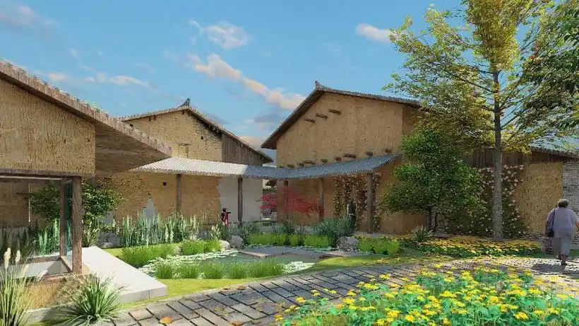 总投资35亿张湾4个乡村振兴项目集中开工效果图曝光