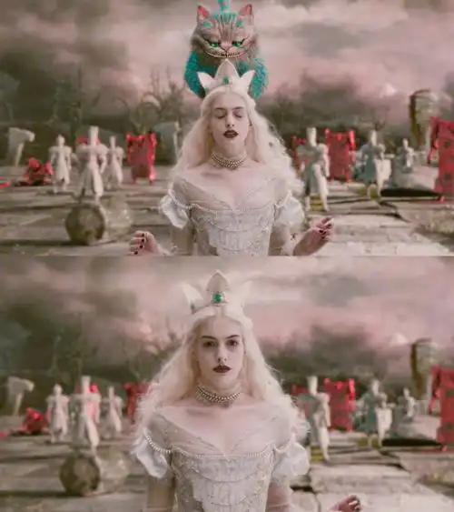 (《爱丽丝梦游仙境》白皇后.