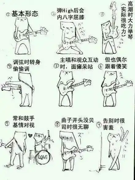 您好这是您要的贝斯手表情包