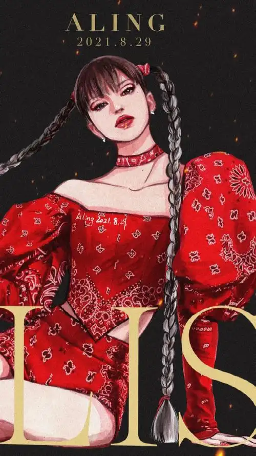 铃儿水彩期待lisa的solo