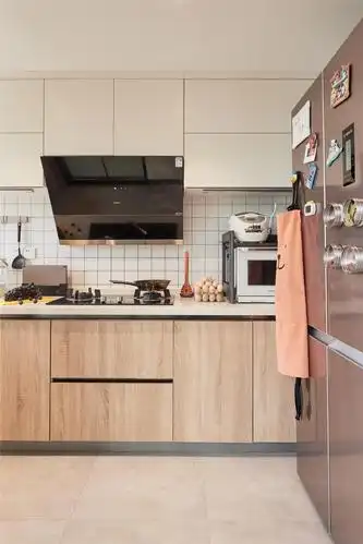 86㎡北欧风两居厨房装修效果图 80-89平厨房北欧二居室 96平北欧风格