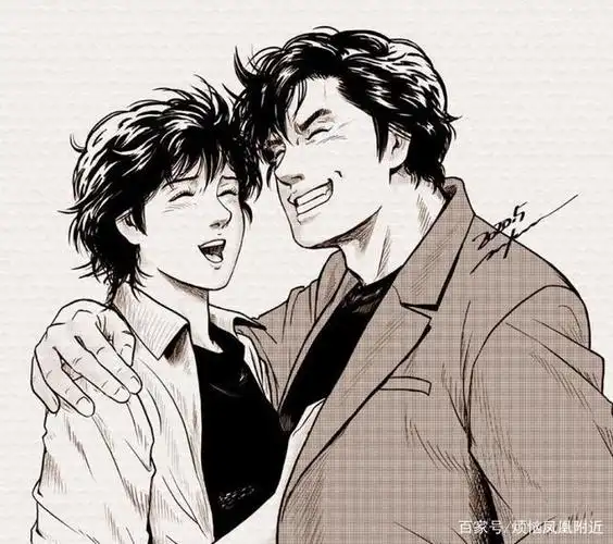 《城市猎人》孟波和惠香.