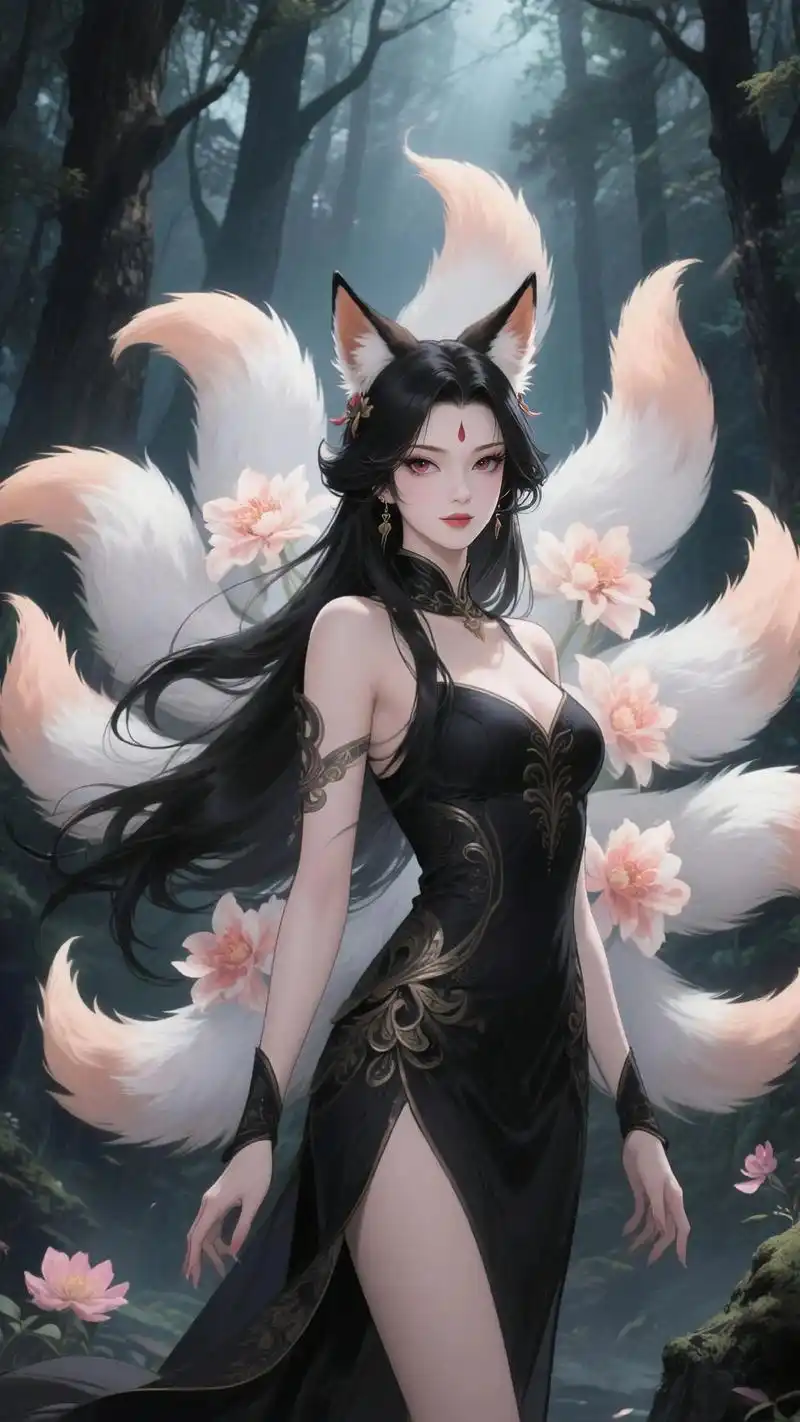 古风动漫壁纸"狐影摇红摘星烬,祸水焚尽千年书"#九尾妲己#