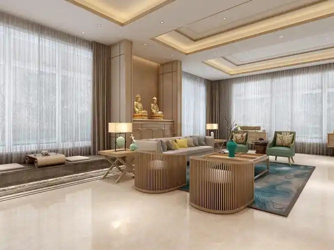 禅意家装效果图