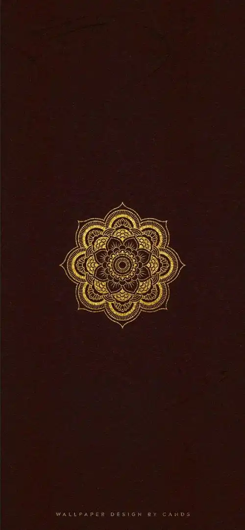 壁纸@烫金中国符文壁纸