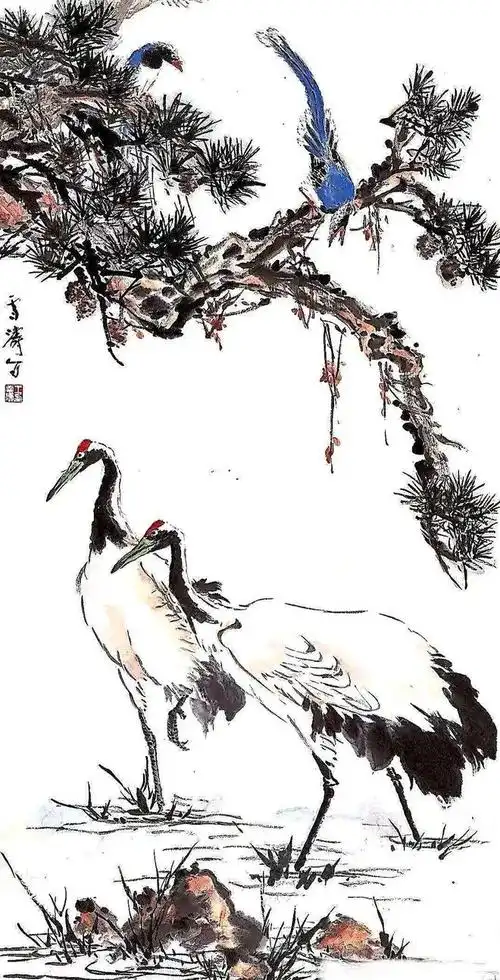 要画得引人生情,画家要先自动情.王雪涛(1903-1982),现代中国