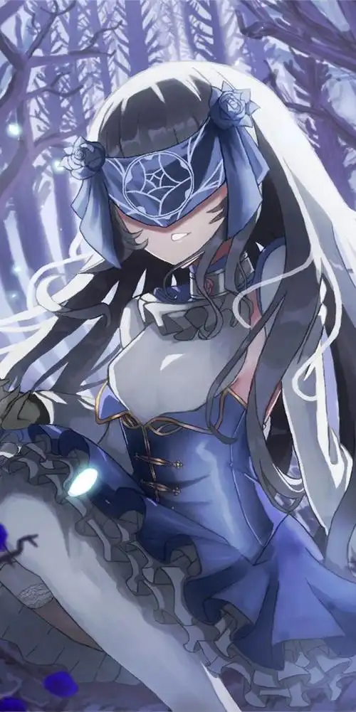 《fategrand order》妖精骑士兰斯洛特,动漫全面屏壁纸