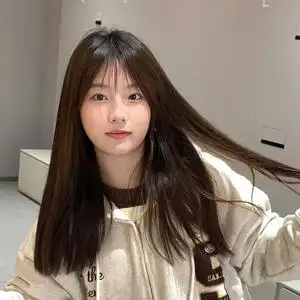 假发女齐肩中长款直发自然空气刘海蓬松女士发型甜美初恋头全头套