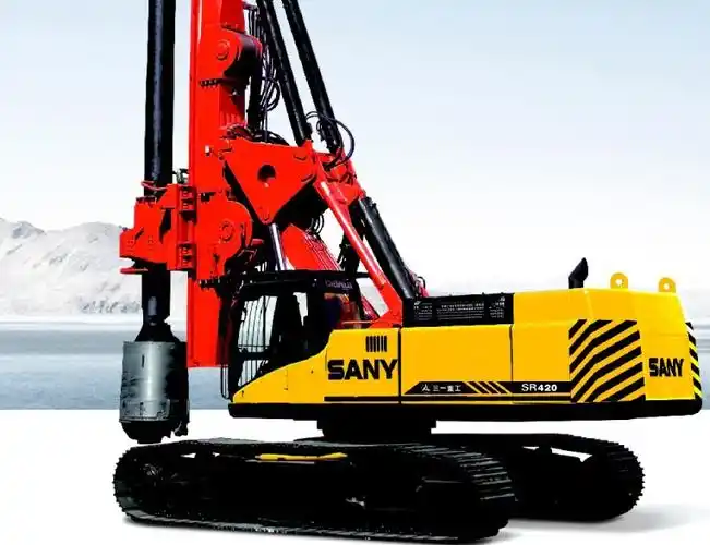 三一sr420旋挖钻机产品图片