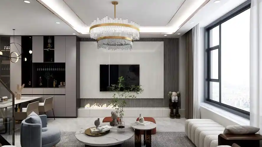 电视墙现代轻奢