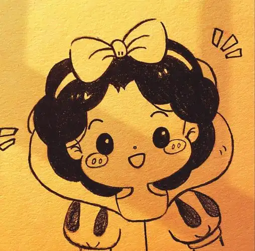 95白雪公主铅笔画入门教程