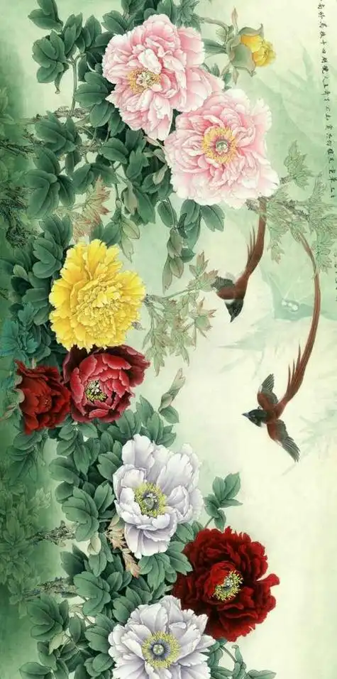 李晓明工笔牡丹画李晓明工笔牡丹画法步骤