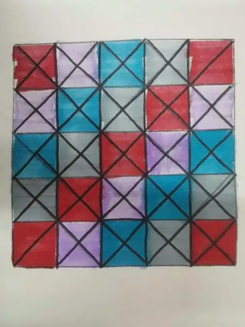 数学活动之利用平移设计美丽的图案