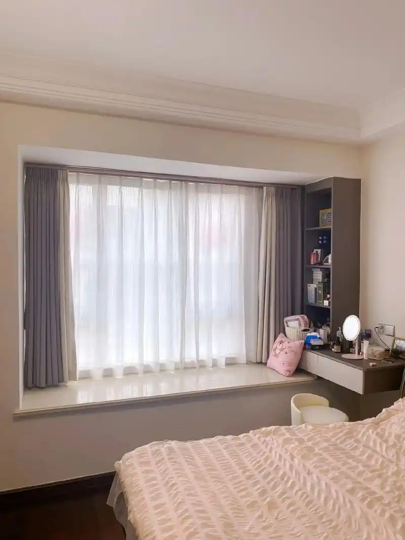 500 90搞定飘窗窗帘|温馨又遮光99.有很多宝子问我家飘 - 抖音