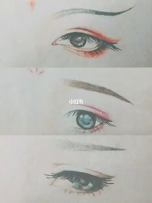 古风手简笔画古风眼睛画法简笔画教程简笔画大全古风眼睛怎么画古风