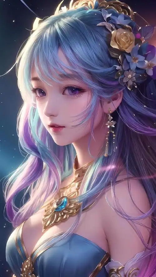 竖屏手机高清壁纸风格各异电脑ai绘画图集动漫卡通二次元穿搭