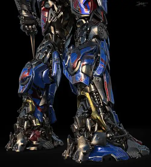 变形金刚擎天柱渲染