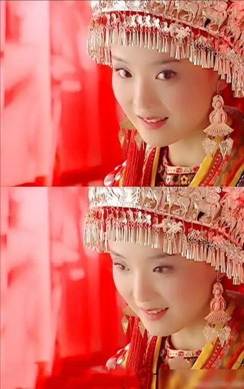 老版还珠格格六大新娘装扮范冰冰王艳秦岚赵薇谁最美