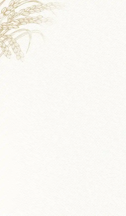 浅色麦子背景设计模板素材