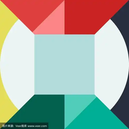 几何形状,绘画插图,极简构图,矢量,式样