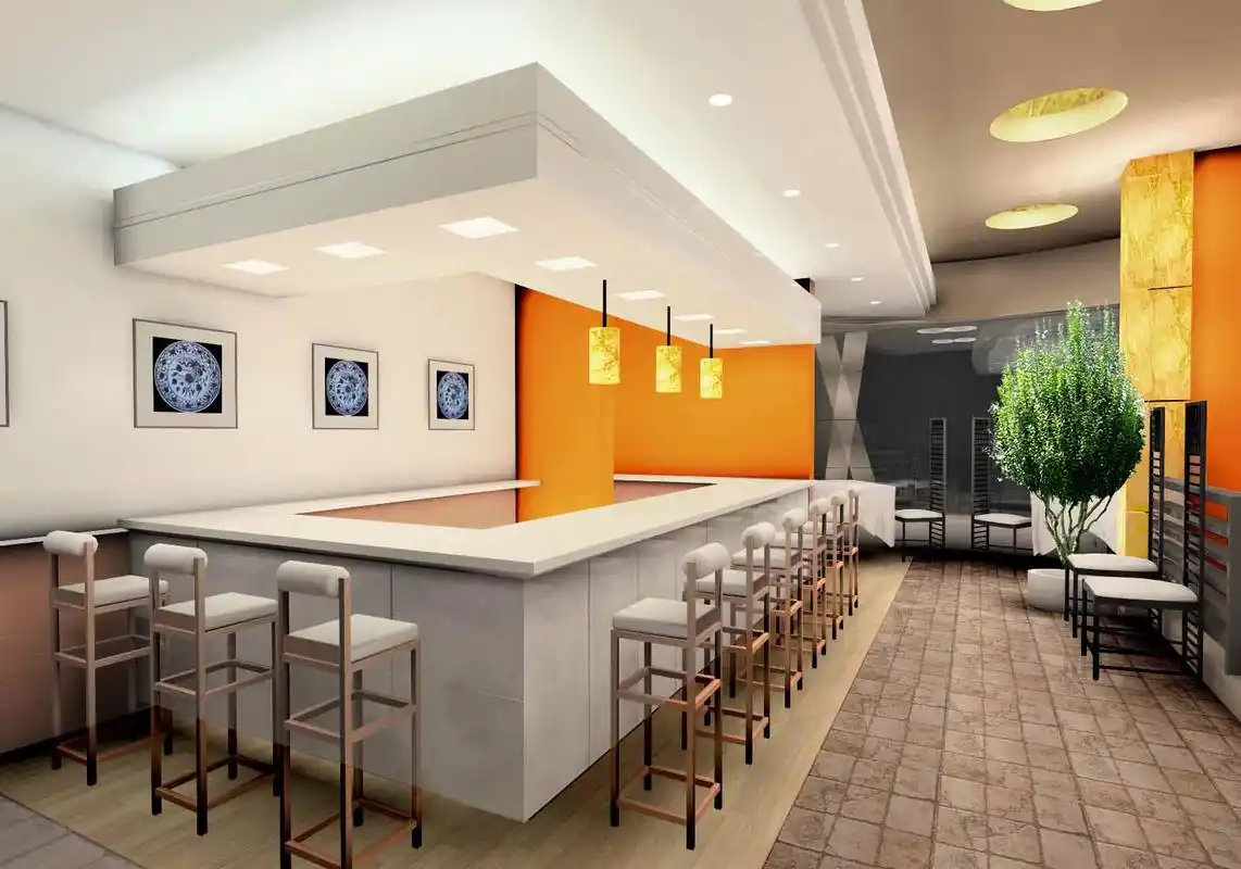 水吧(借鉴)_餐饮酒店_设计作品_装修效果图_温州装修网_【装饰互联】