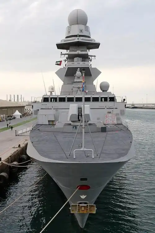 意大利的fremm护卫舰现代感非常强