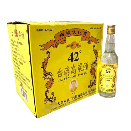 顺吉 台湾高粱酒42度/52度浓香型 国产粮食白酒家常酒 送礼 42度 600