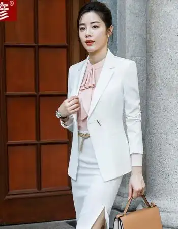 女装 小西装 飞彦 秋冬新品职业装女装套装韩版修身正装女白领ol面试