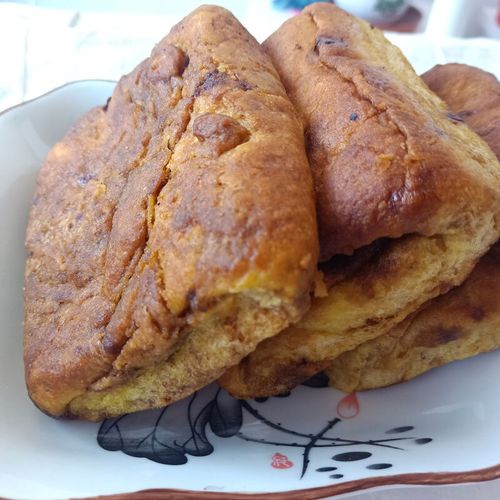 山西大同朔州特产锅盔传统糕点零食早餐饼红糖饼手工现做100g10个装