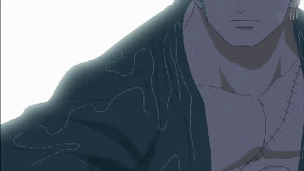 海贼王索隆剑豪收剑绿藻头二次元gif动图_动态图_表情包下载_soogif