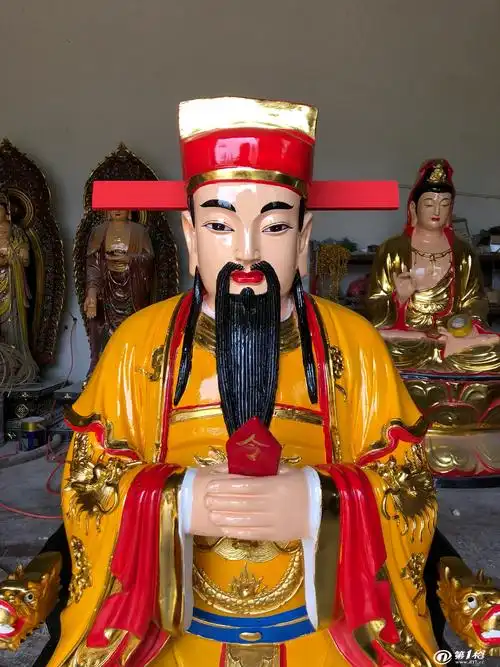 厂家供应神像城隍爷 城隍奶奶 土地庙神像 土地爷