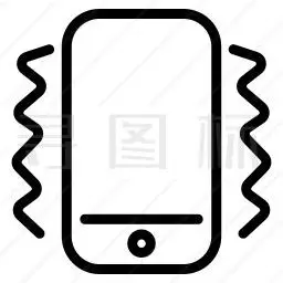 手机振动图标