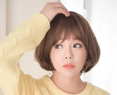 胖圆脸女生适合什么发型图片