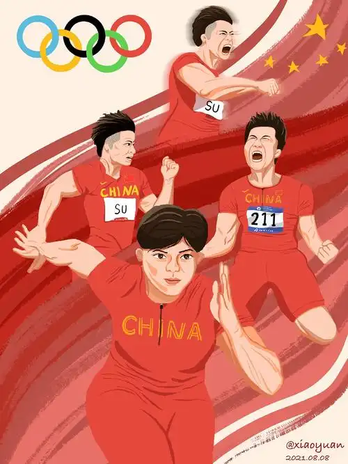 原创插画-奥运