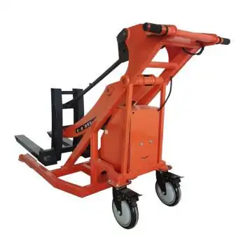 小型电动叉车新款全自动堆高车仓储升高车搬运装卸机便携式搬运车 300