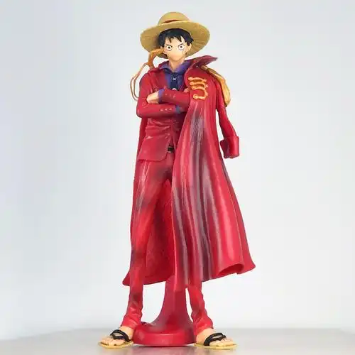 海贼王20周年koa 披风路飞 红衣路飞 航海王手办模型礼品摆件批发