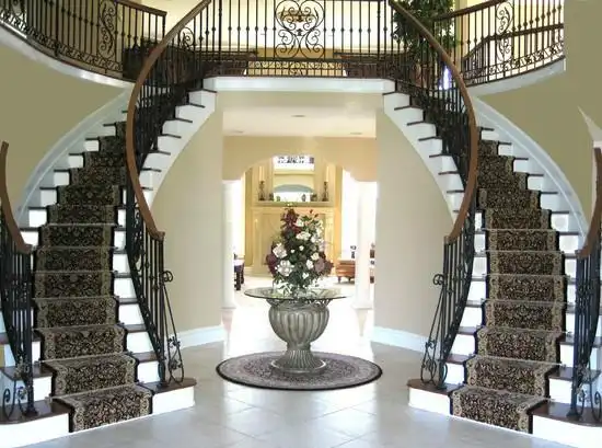 双跑楼梯,不仅仅为了功能,更多的派头