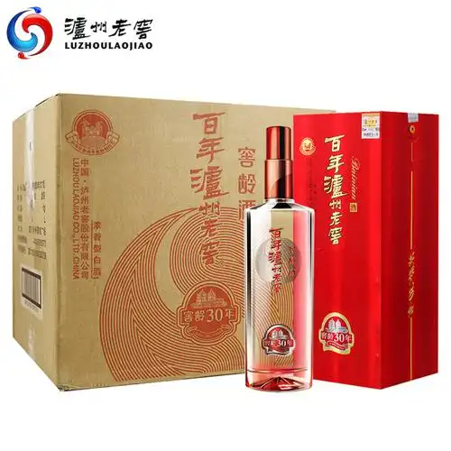 泸州老窖窖龄30年38度500ml6瓶整箱浓香型白酒